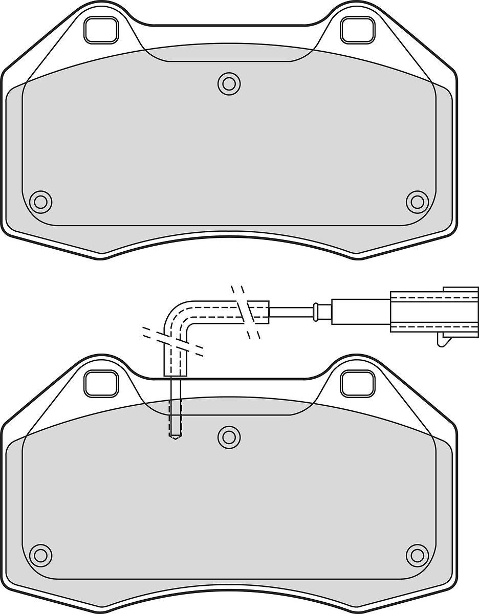 BRAKE PADS ABARTH G.PUNTO ALFA MITO FR